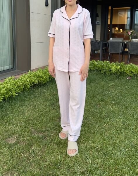 Pamuklu pijama takımı
