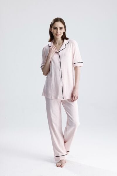 Pamuklu pijama takımı