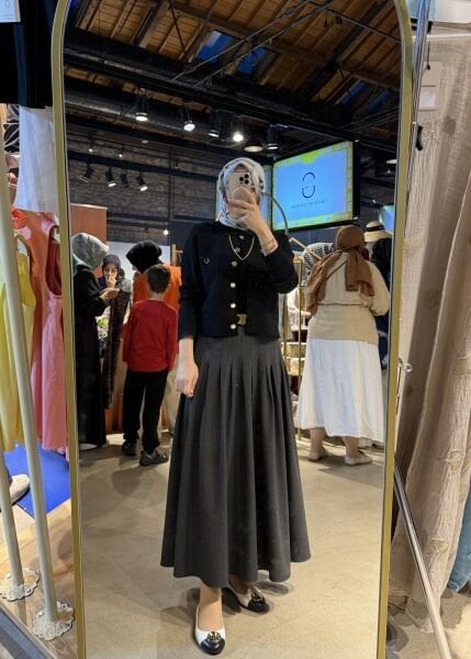 PİLELİ FÜME ETEK