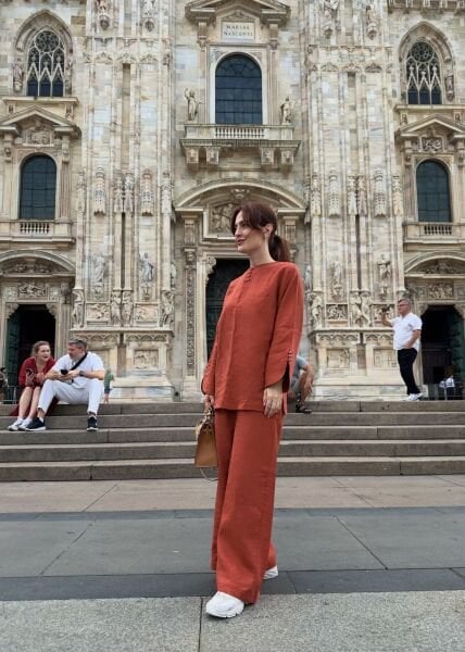 İKİLİ KİREMİT KETEN TAKIM