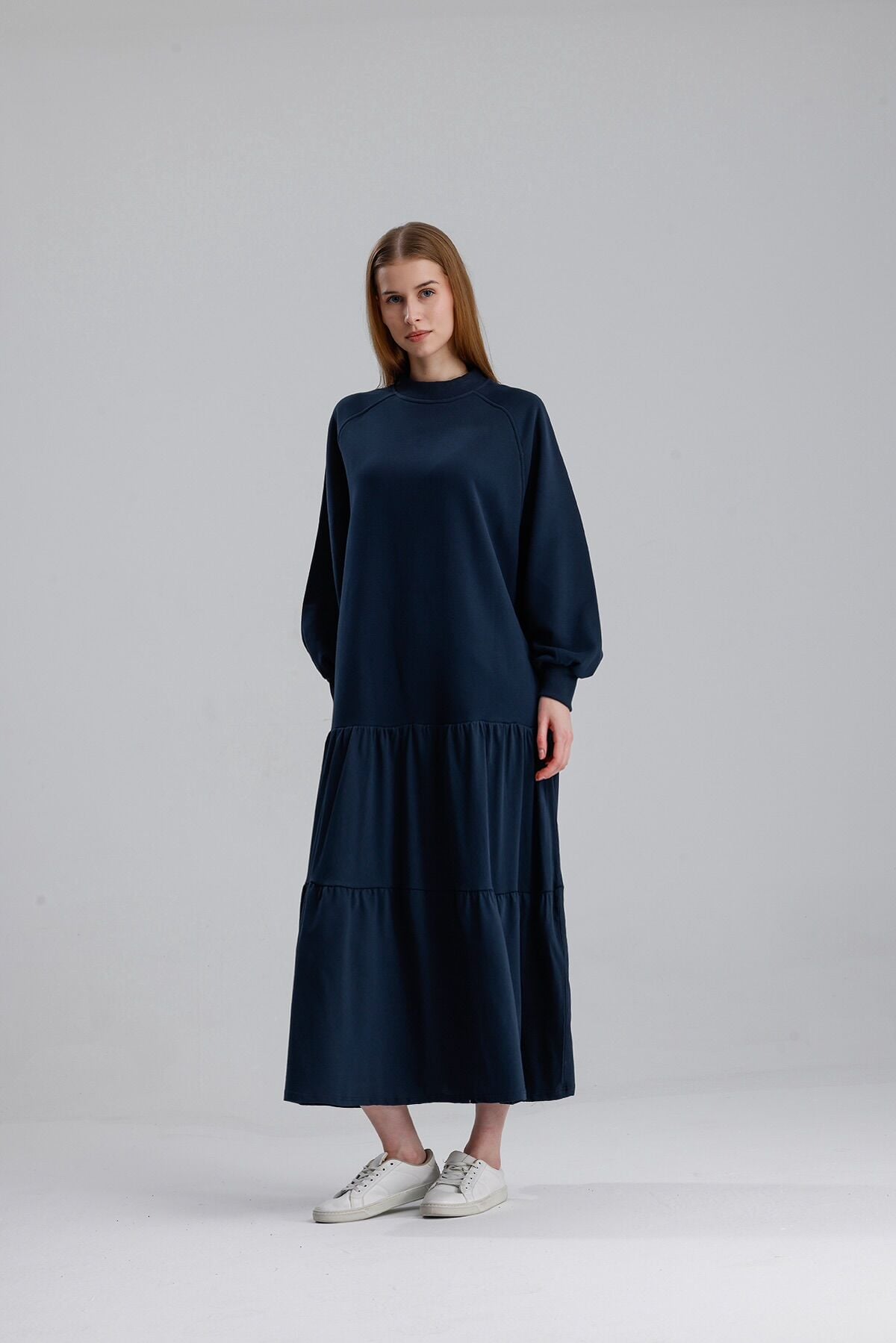 COMFORT ELBİSE LACİVERT