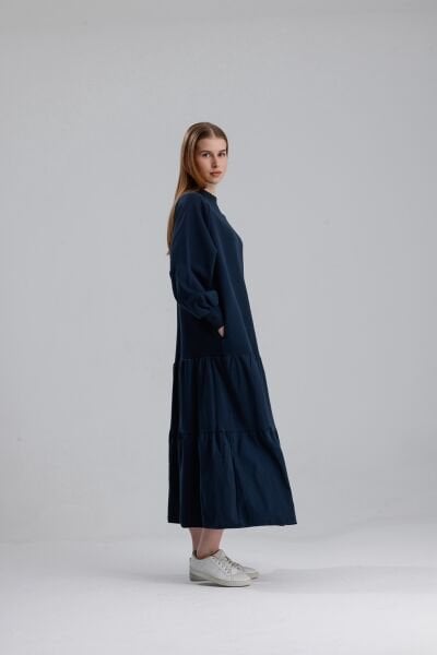 COMFORT ELBİSE LACİVERT
