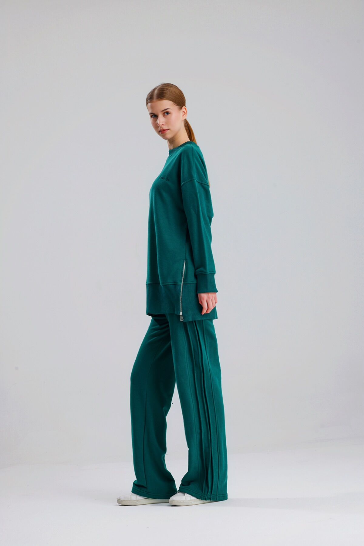 SOFT LINE EŞOFMAN TAKIMI YEŞİL