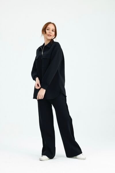 ÇELİK SİYAH EŞOFMAN TAKIMI