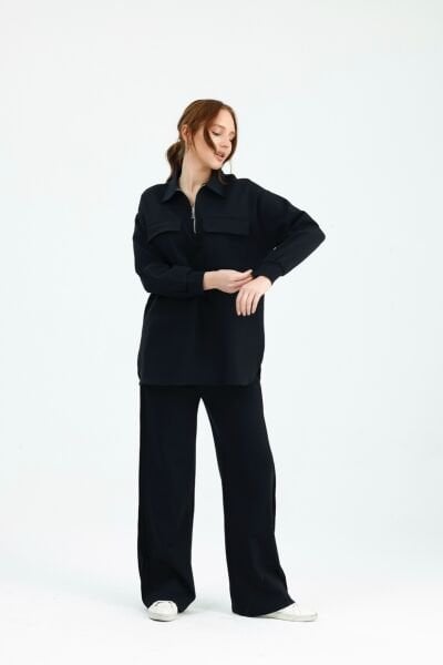 ÇELİK SİYAH EŞOFMAN TAKIMI