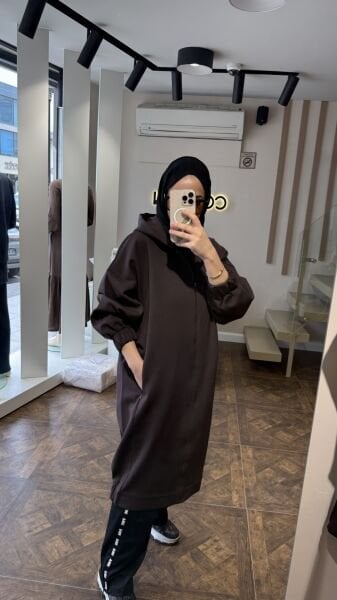 ACI KAHVE UZUN DÖKÜMLÜ KAP