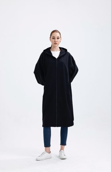 SİYAH UZUN DÖKÜMLÜ KAP