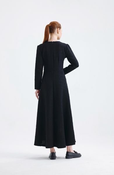 SİYAH TÜVİT ELBİSE